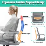 Computer Chair with One-piece Armrest Breathable Mesh Executive Swivel Chair Dubai, Sharjha and Abu Dhabi