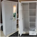 easy wardrobe dubai navar white