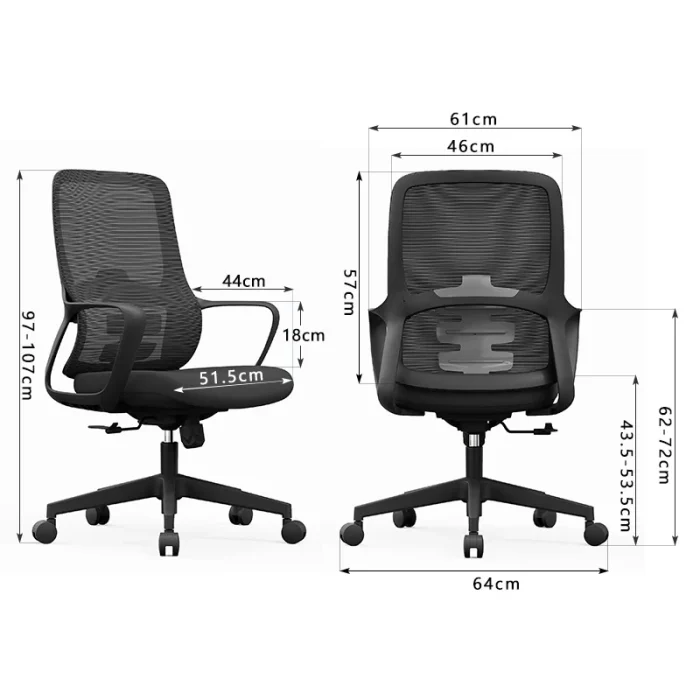 Ergonomic Mesh Task Chair Dubai, Sharjha and Abu Dhabi