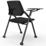 Folding Training Chair with Writing Pad&Wheels dubai, Sharjha and Abu Dhabi