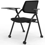 Folding Training Chair with Writing Pad&Wheels dubai, Sharjha and Abu Dhabi