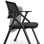 Folding Training Chair with Writing Pad&Wheels dubai, Sharjha and Abu Dhabi