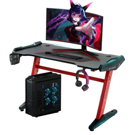 Gaming Desk LED Lighting Red Dubai, Sharjha and Abu Dhabi