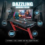 Gaming Desk LED Lighting Red Dubai, Sharjha and Abu Dhabi