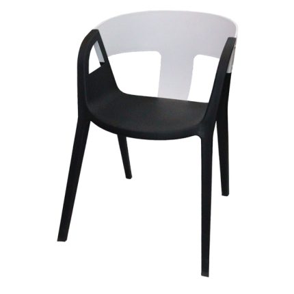Modern Style Fiber Plastic Chair with Armrest Dubai Sharjha and Abu Dhabi