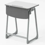 Open Front Student Desk School Desk with Book Box and Bag Hooks for Home, School and Training Dubai, Sharjha and Abu Dhabi