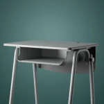 Open Front Student Desk School Desk with Book Box and Bag Hooks for Home, School and Training Dubai, Sharjha and Abu Dhabi