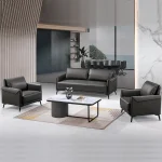 Pillow Top Arm Sofa Set Dark Grey(Without Coffee Table) Dubai, Sharjha and Abu Dhabi
