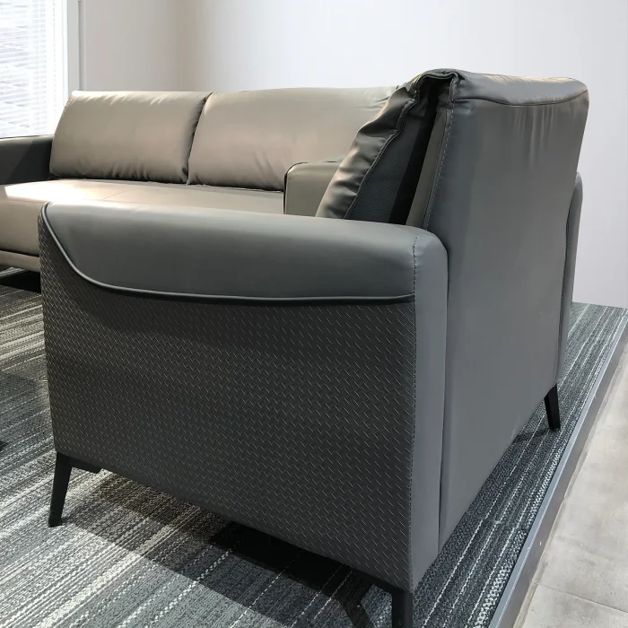 Pillow Top Arm Sofa Set Dark Grey(Without Coffee Table) Dubai, Sharjha and Abu Dhabi
