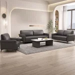 Pillow Top Arm Sofa Set Dark Grey(Without Coffee Table) Dubai, Sharjha and Abu Dhabi