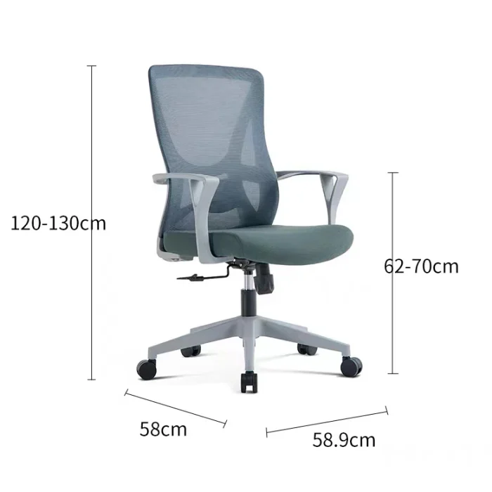 Swivel Task Chair with Lumbar Support Armrest Dubai, Sharjha and Abu Dhabi