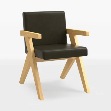 tuttle leather arm chair Dubai Sharjha Abu dhabi