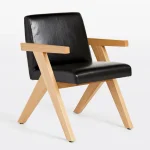 tuttle leather arm chair Dubai Sharjha Abu dhabi