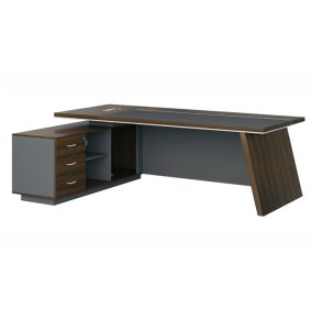 KN 302 18 180cm L Shape Manager Table dubai sharjah abu dhabi