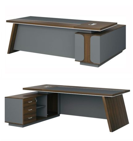 KN 302 20 200cm L Shape Manager Table dubai sharjah abu dhabi