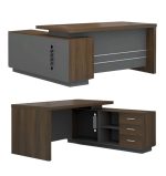 L Shape Manager Table dubai sharjah abu dhabi