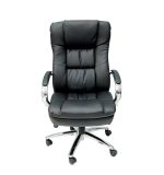 Spanio HB Leather Manager Stylish Chair dubai sharjah abu dhabi