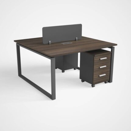 2-Person Workstation (KN-205-WS-2P-BG) dubai sharjah abu dhabi