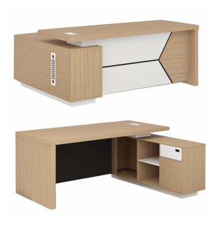 BX-103-16 160cm L Shape Manager Table dubai sharjah abu dhabi