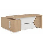 BX-103-16 160cm L Shape Manager Table dubai sharjah abu dhabi