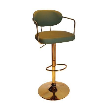 Furniture Adjustable 360 Rotating Gold Metal High Chair Dubai, Sharjha and Abu Dhabi