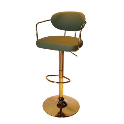 Furniture Adjustable 360 Rotating Gold Metal High Chair Dubai, Sharjha and Abu Dhabi
