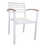 Furniture Aluminum White Outdoor Chair Dubai, Sharjha and Abu Dhabi