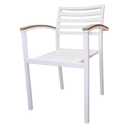 Furniture Aluminum White Outdoor Chair Dubai, Sharjha and Abu Dhabi