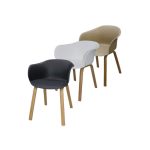 Furniture Fiber Plastic Dining Chair with Metal legs Dubai, Sharjha and Abu Dhabi