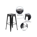 Furniture High Backless Indoor-Outdoor Counter Height Stoo Dubai, Sharjha and Abu Dhabi