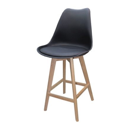 Furniture High Bar Chair with Wooden Legs Dubai, Sharjha and Abu Dhabi