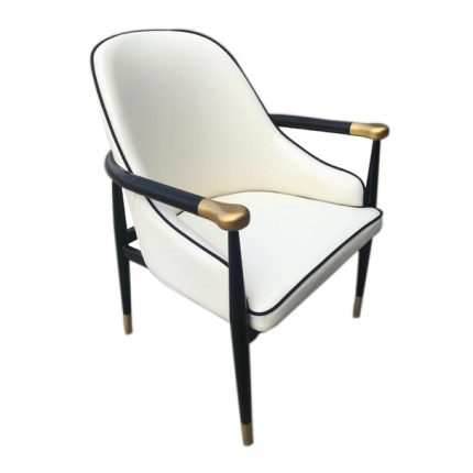 Furniture Luxury Armrest Leather Dining Chair Dubai, Sharjha and Abu Dhabi