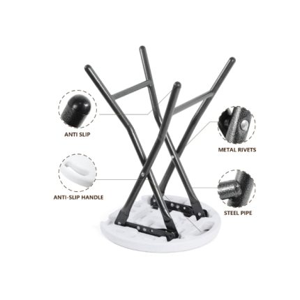 Furniture Metal and Plastic Folding Small Stool Dubai, Sharjha and Abu Dhabi