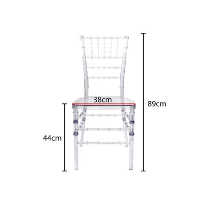 Furniture Modern Acrylic Stackable Event Chair Dubai, Sharjha and Abu Dhabi