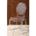 Furniture Stackable Oval Back Design Transparent Chair Dubai, Sharjha and Abu Dhabi