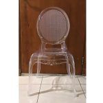 Furniture Stackable Oval Back Design Transparent Chair Dubai, Sharjha and Abu Dhabi