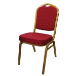 Furniture Stainless Steel Banquet Chair - Light Red Dubai, Sharjha and Abu Dhabi
