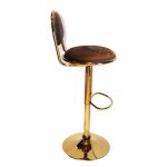 Furniture Velvet Swivel Golden Bar Chair Dubai, Sharjha and Abu Dhabi