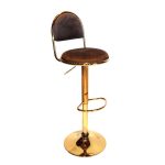 Furniture Velvet Swivel Golden Bar Chair Dubai, Sharjha and Abu Dhabi