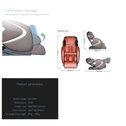 luxury space capsule massage chair dubai, sharjha and abu dhabi