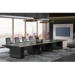 meeting table with japanese technology wood dubai, sharjha and abu dhabi