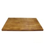 solid wood rectangular restaurant table top 120x80cm dubai, sharjha and abu dhabi