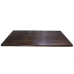 solid wood rectangular restaurant table top 130x80cm dubai, sharjha and abu dhabi