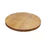 solid wood round restaurant table top 80 dia dubai, sharjha and abu dhabi