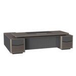 zhichen technology wood color office desk dubai, sharjha and abu dhabi