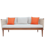Aluminum Hand Rope 6-Seater Outdoor Garden Furniture Sofa Set Dubai, Sharjha and Abu Dhabi