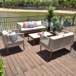 Aluminum Hand Rope 6-Seater Outdoor Garden Furniture Sofa Set Dubai, Sharjha and Abu Dhabi