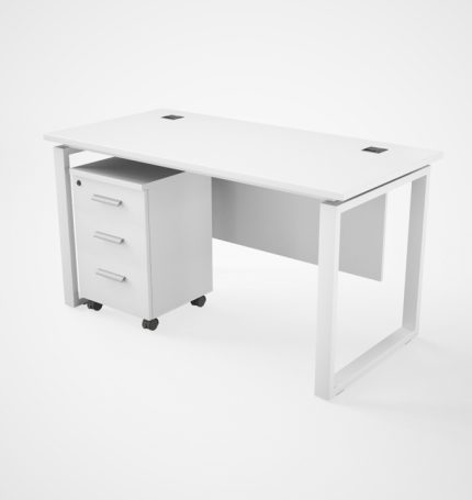 Office Table with pedestal drawer AF-127-WS-1P dubai sharjah abu dhabi