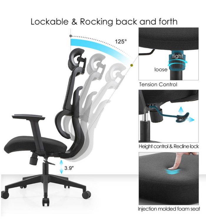 High Back Chair Garry H dubai sharjah abu dhabi