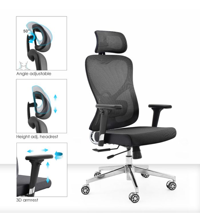 High Back Chair Model James Manager dubai sharjah abu dhabi